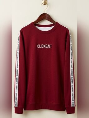 David Dobrik Clickbait Sweatshirt Size 2XL